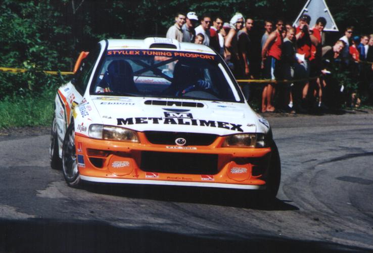 Barum rally 2001,
Tomáš Hrdinka